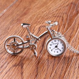 10pcs Bicycle key chain pocket watch creative model handicraft retro office table decoration table-853-9
