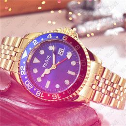 Top Mens Designer 40MM Watch Luxury Quartz Movement Clock Stainless Steel Strap Waterproof Superior Quality Business Multi-function Luminous Layer Wristwatches
