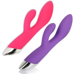 8 Frequency Vibrating Dual Motor G-Spot Dildo Vibrator sexy Toys for Women Rabbit Clitoris Stimulator Vagina Masturbator