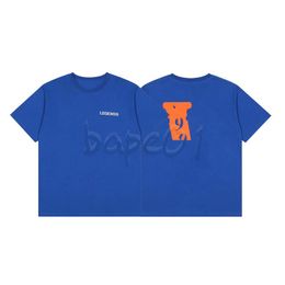 Camiseta diseñadora de hombre estilo de hip hop estilo jóvenes de alta calidad estampado de manga corta para hombres unisex de verano size s-xl
