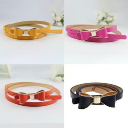 Belts Female Ceinture Bow Leather For Women Butterfly Thin Waist Belt FemmeBeltsBelts