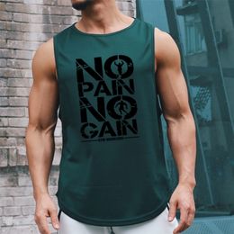 Summer Mesh Bodybuilding Vest Men Quick Dry Gym Clothing Sport Tank Top Men Basketball Sleeveless Shirt Fitness Stringer Tanktop 220621