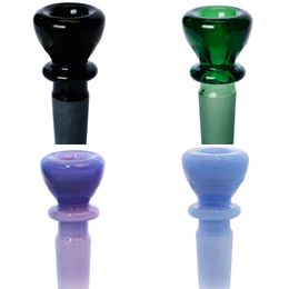 Vintage 14mm 18mm Glass Bowls for Bong hookah water pipe Male Piece can put customer logo by dhl ups