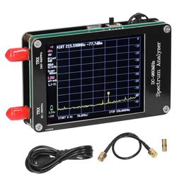 USB Spectrum Analyzer With Antenna Type-C Rechargeable Touching Spectrum Analyzers with 2 Input Frequency-Ranges Adjustable
