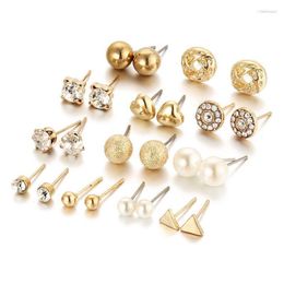 Stud Pc Simple And Fashionable Pearl Earrings For Women 2022 Geometry Piercing Exquisite Ins Suit Trend Jewellery Gift PartyStud Odet22 Farl22