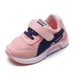 Kids Boys Shoes Girls Sneakers New Spring Net Breathable Sport Running Baby Boys Shoes Soft Outdoor Travel Shoes G220517