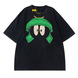 Sleeve T Shirt Cartoon Eyes Men High Quality Fashion Funny Print T-shirts Tee Tops