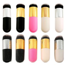 Portable Makeup Brushes Cosmetic Tool Single Brush Facial Soft Powder Blush Foundation Brush
