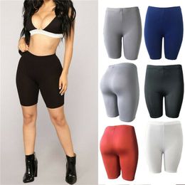 Yoga Shorts Women Workout Out Leggings Casual Skinny Fitness Sports Gym Running Yoga Athletic Push Up Fitness High Waist Shorts T200601