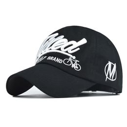 Fashion Trend Large Letters Hat Embroidered High-grade Pure Cotton Washed Old Coating Baseball Cap 002