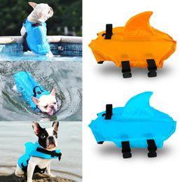 XSSMLXLXXL Summer Pet Life Jacket Dog Safety Vest Clothes Pets Swimming Suit For Small Medium Large Y200917