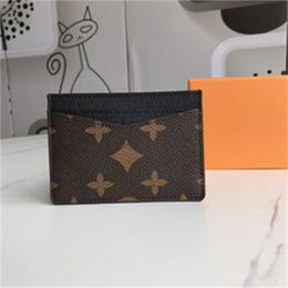 Men Women Mini Small Wallet High Quality Credit Card Holder Slim Bank Cardholder With Box1978