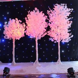 1.0 m 1.5m tall Wedding Party Decoration white imitation tree white leaf Centrepieces vase