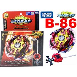 Original TOMY BEYBLADE BURST B-86 Legend Spriggan 7. MR LAUNCHER LR SPIN 220505