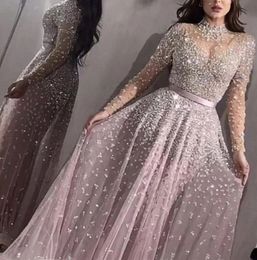 2022 New Style Women's Evening Full Dress Fashion Sexy Gilding Ladies Ball Bridesmaid Dresses Pink