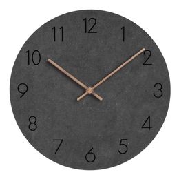 Wooden Wall Clock Modern Design Vintage Rustic Shabby Quiet Art Watch In Home Decor De Parede Y200407