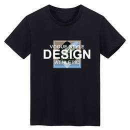 Mens Designer t shirts Clothes Summer Simple Street Wear Fashion Men Cotton Tshirt Line Casual mens Tee T-shirt White Black Plus Size 4XL