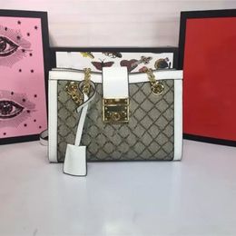 Designer Bags Luxury tote Padlock Medium Shoulder Bag 479197 handbags purse PVC Chain fashion women Leather Totes high quality