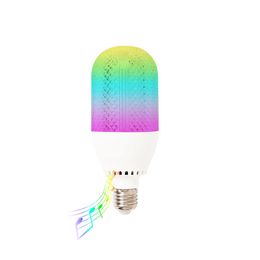 E27 12W LED Disco Light Multi Bluetooth Bulb Changing Color Crystal Luminous with Remote Control