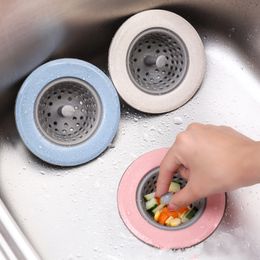 Kitchen Sink-Filter Silicone Strainer Bathroom Drain Sink Cover Sewer Hair Filter-Bathroom-Sink-Sewer Philtre Pool Seal