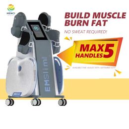 Newest Emslim Slimming Machine Nova RF 4 Handles Electromagnetic EMS Muscle Stimulator Body Sculpting Fat Burning