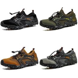 Men Sandals Non Slip Breathable Wading Creek Shoes Casual Summer Hiking Mesh Outdoor Fishing Boot Luxury Brand Quick Dry
