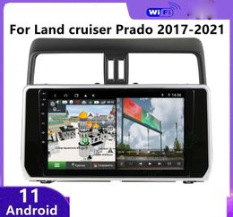 2G RAM Car Android 10 Head Unit Stereo Video for Toyota PRADO-2018 Audio GPS Navigator Multimedia Radio Player