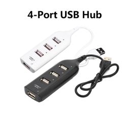 Hubs Mini USB Hub 2.0 Multi-USB High Speed Splitter 4-Port Adapter For PC Notebook Laptop Receiver Computer AccessoriesUSB