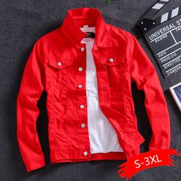 Spring And Autumn Korean Version Of The Trend Mens Denim Jacket Male Handsome Tooling Brand 201105