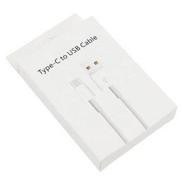 Mobile Phone Retail Box Empty Packaging Packages Bags For Samsung S22 S10 S8 S7 Xiaomi Android Cables USB C Type to Type-C Fast Charging Cord Line Data Micro V8 Cable