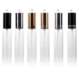 300pcs 15ml transparent glass perfume spray bottle SN920