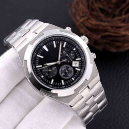 Luxury designer watches overeas Watch Vach full function 316 fine steel movement mechanical belt watch men's banquet calm