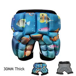 Motorcycle Apparel 30MM Thick Children Bmx Hip Pad Cycling Riding Motocross Downhill Protection Gear