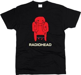 Brand T-shirt Men T Shirts Fashion Round Neck Radiohead Amnesiac Regular Fitsummer