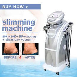 7 in 1 Ultrasonic Cavitation Rf Slimming Machine Radio Frequency Liposuction Slim Fat Burning Device Skin Tightening Wrinkle Removal