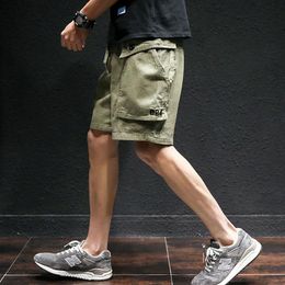 Men's Shorts Men Safari Style 2022 Summer Cotton Male Casual Pocket Fashion Japanese 4XL 5XL S08Men's