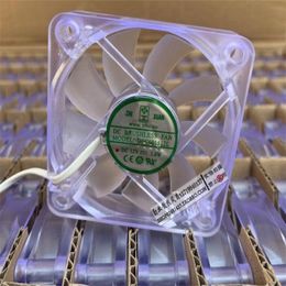 Transparent silent cooling fan of chassis 6015 6CM 12V DFC601512L