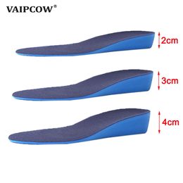 Invisible Height Increase Insert Sports Shoes Insoles for Men Women Arch Support Lift Taller Pads Soles for Shoe Elevator