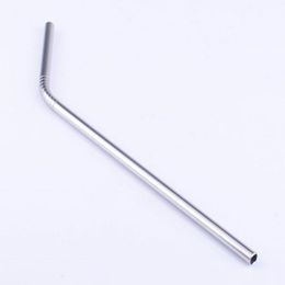 Ordinary Polishing 304 Stainless Steel Reusable Drinking Straws For Home Party Wedding Bar Drinking Tools Barware 6MM 215MM /241MM