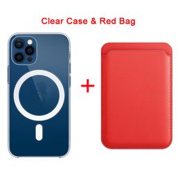 Magnetic Card Holder Cases For Apple iPhone 13 11 12 PRO MAX Leather Wallet Cover X XS XR Adsorption Phone Pocket Bag