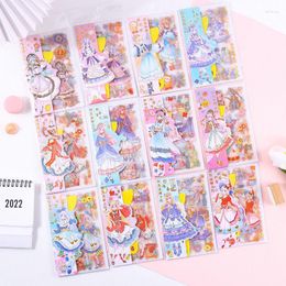 Gift Wrap 4Pcs/Bag Goddess Of Love Die Cut PET Stickers DIY For Scrapbooking Po Journal Phone Case Waterproof LabelGift GiftGift