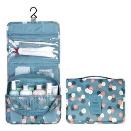 toiletry pouch men UK - Function Travel Hanging Cosmetic Bag Women Zipper Make Up Case Organizer Storage Men Makeup Pouch Toiletry Beauty Wash Kit Bags 220607