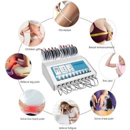 Portable Electrostimulation Machine Electric Muscle Stimulator EMS Body Shaping Slimming Pain Relief Microcerrent Massage Electronic Pulse Therapy Training