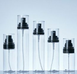 Clear Empty Spray Bottles 50ml/80ml/100ml/120ml Plastic Refillable Container Empty Cosmetic Containers Perfume Bottle Big