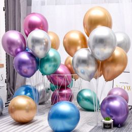 12 Inch Birthday Party Decoration Balloon Thicken Solid Color Latex Balloons TH0152