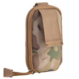 Tactical Backpacks Multi-function Bags Camouflage Mini Tactical Molle EDC Compact Pocket Organiser Pouch