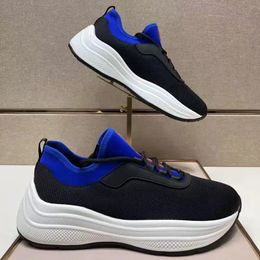 Designer Shoes Men Toblach Technical Knit Sneakers Platform Hight Increasing Shoe Flat Runner Trainers Mesh Fabric Breathable Casual Sneaker
