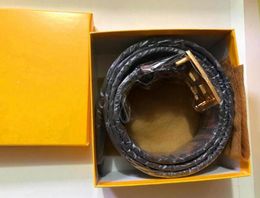 2022 Genuine Leather Belt Men Width 4.0cm Fashion Designer Belts Mens Black Buckle Letter Waistband Cintura Ceintures F Belt For Women hkuh44