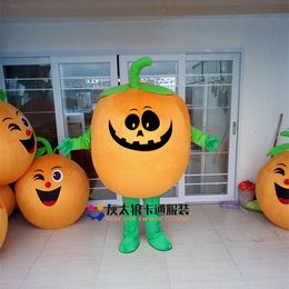 Mascot doll costume Pumpkin Mascot Costume Suits Party Game Dress Adults Fancy Dress Christmas Halloween Party