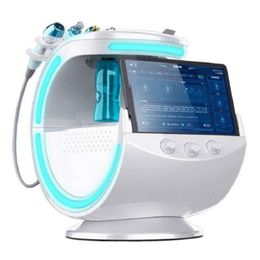 7 in 1 new smart ice blue skin management system ultrasonic beauty machine skin scrubber ultrasonic peeling beauty machine